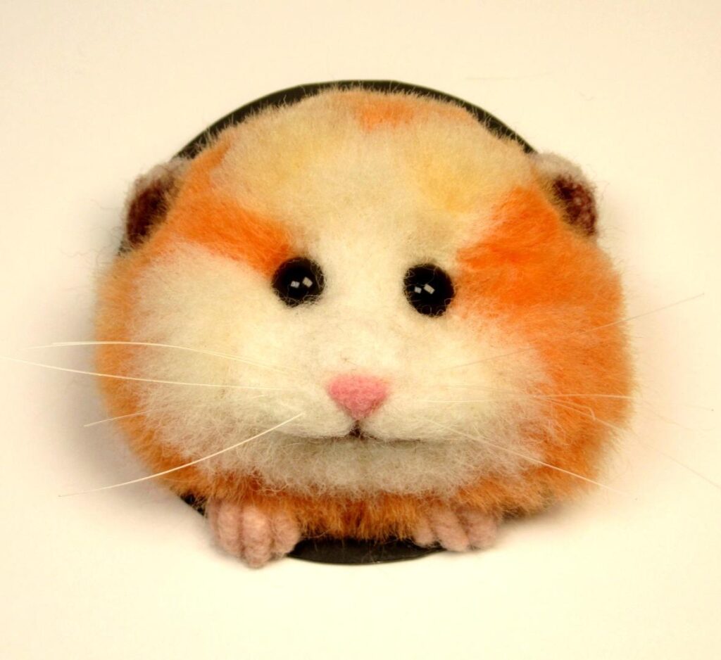 Needle Felted Hamster